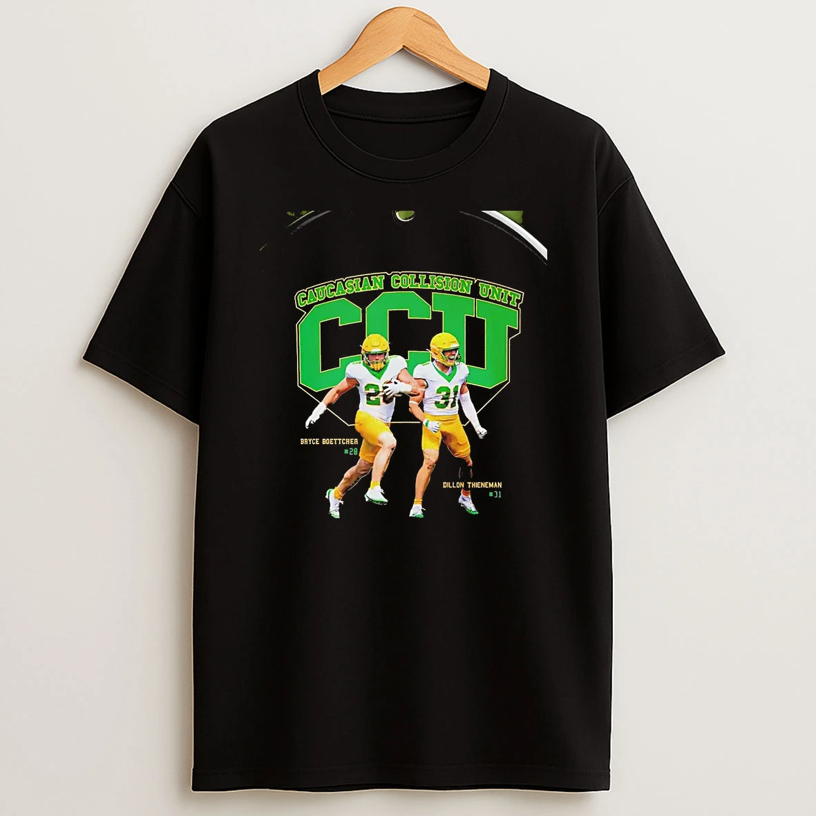 Bryce Boettcher And Dillon Thienman Caucasian Collision Unit Christmas Chriast T Shirt