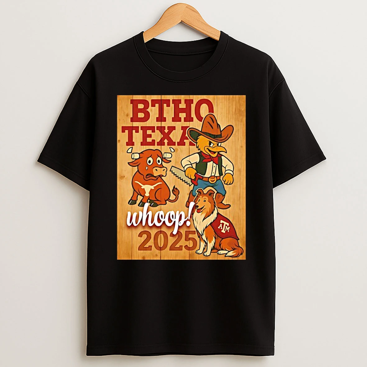 Btho Texas Whoop 2025 T Shirt