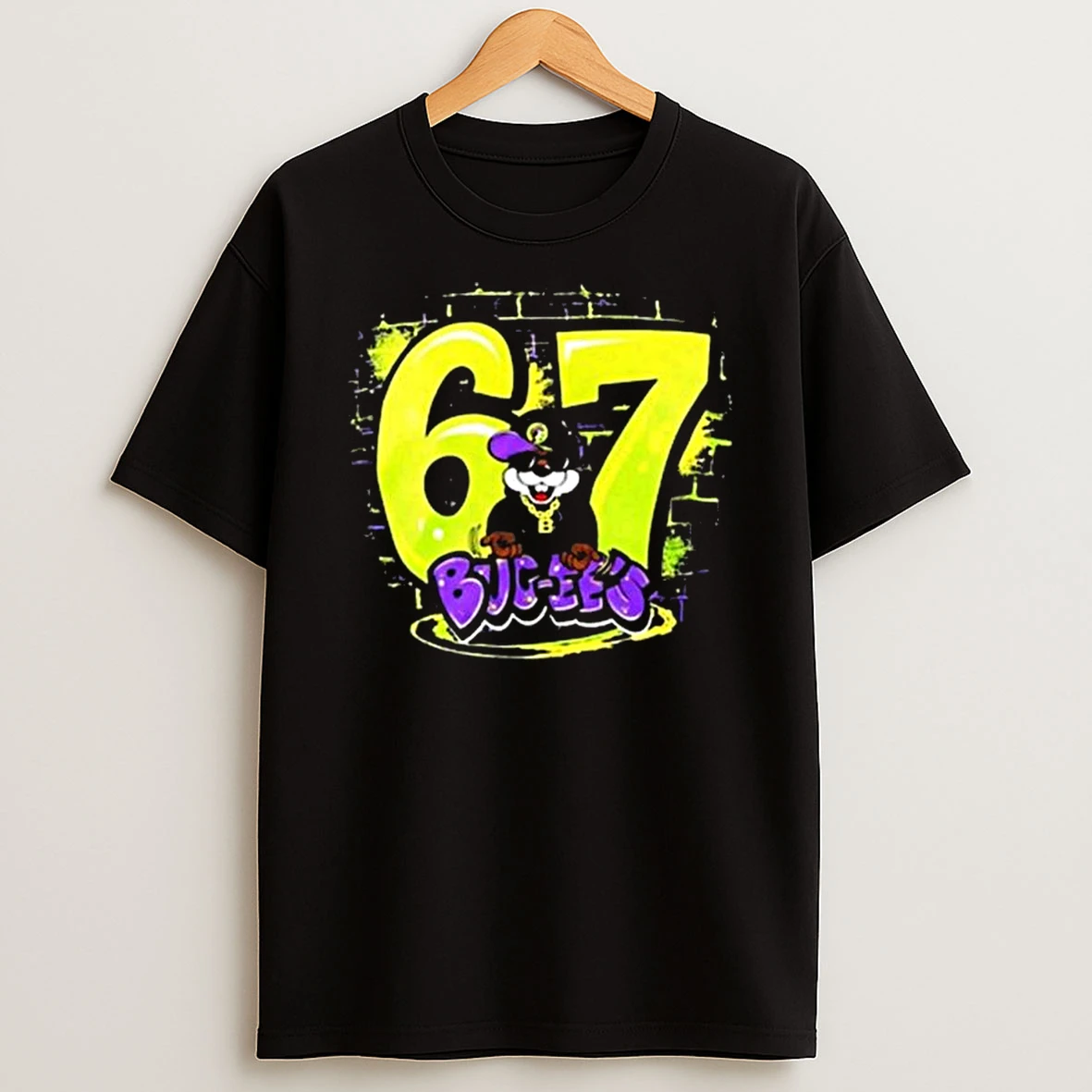 Buc Ees 6 7 Graffiti T Shirt