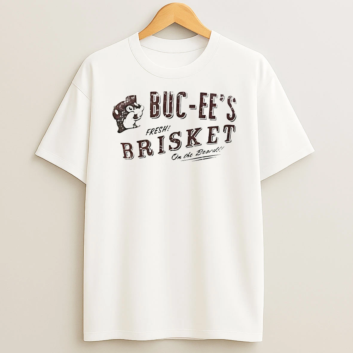 Buc Ees Fresh Brisket On The Board Circle T Shirt