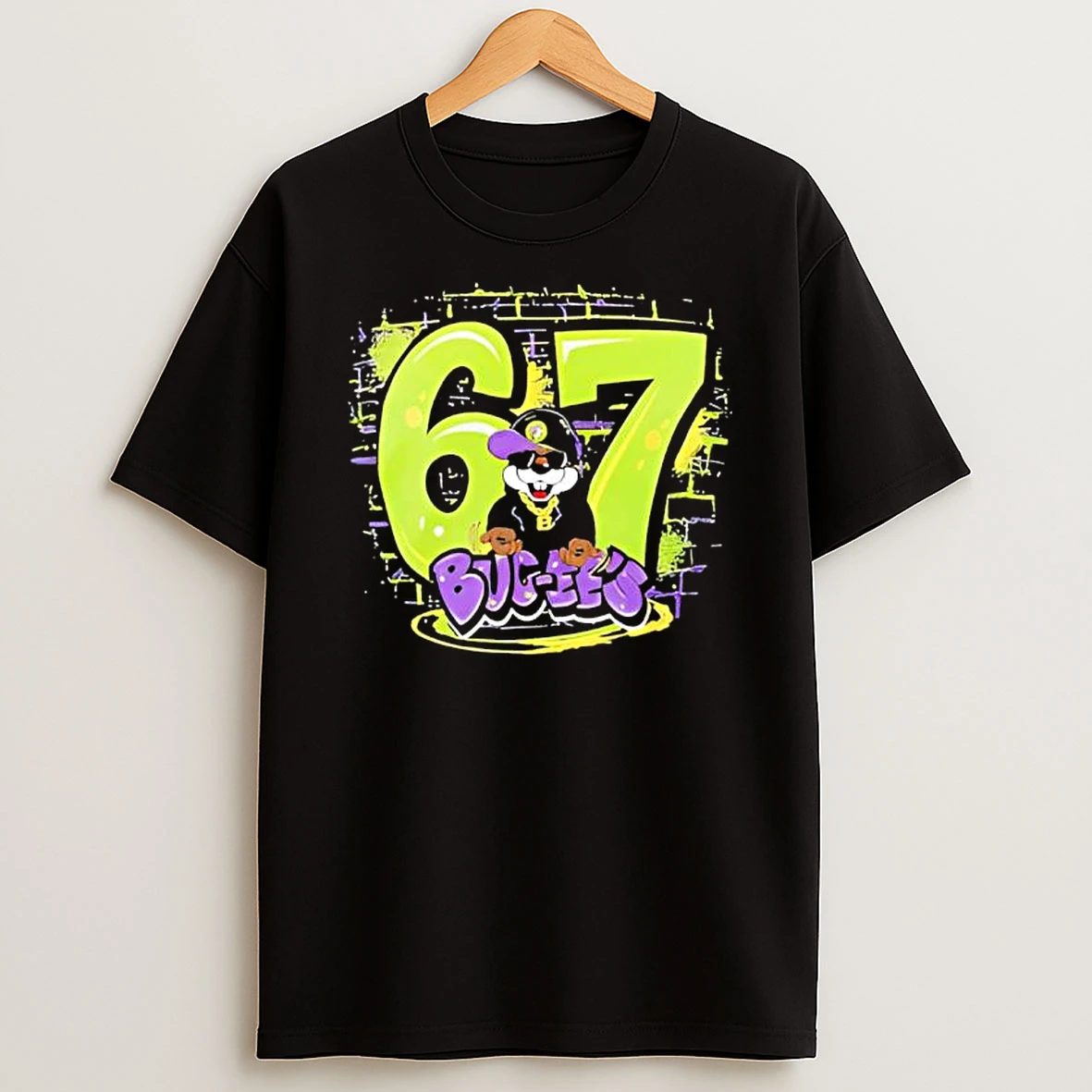 Bucees 67 Bucees Six Seven 67 Graffiti T Shirt