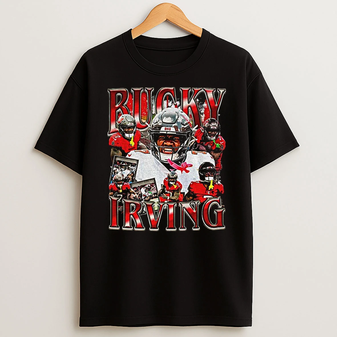 Bucky Irving Tampa Bay Buccaneers Football Nfl Graphic 2025 T Shirt
