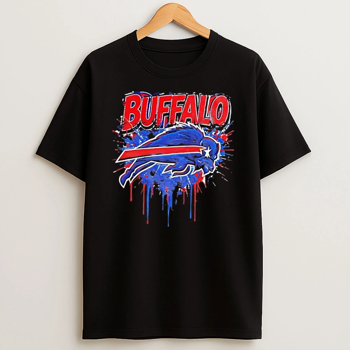 Buffalo Bills Football Logo Colorful T Shirt