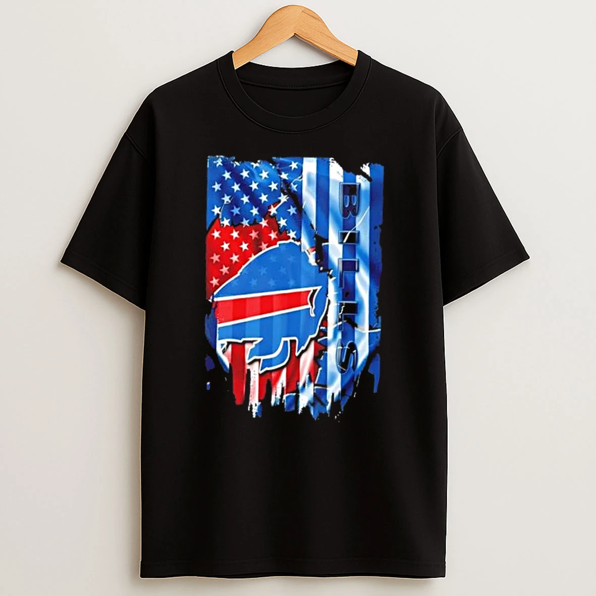 Buffalo Bills Football X American Flag T Shirt
