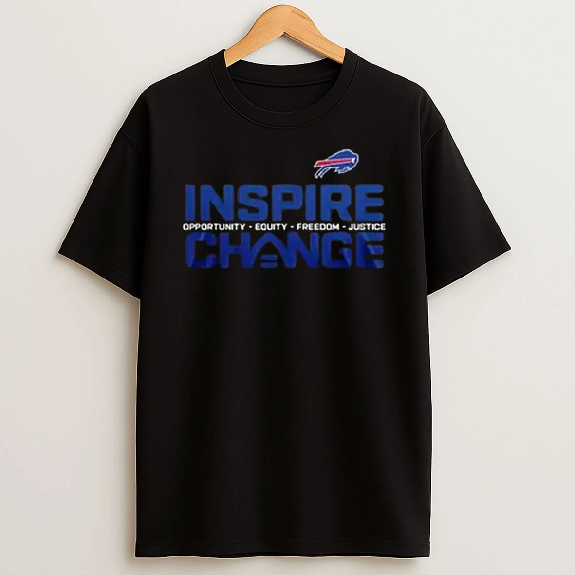 Buffalo Bills Inspire Change Opportunity Equity Freedom Justice T Shirt