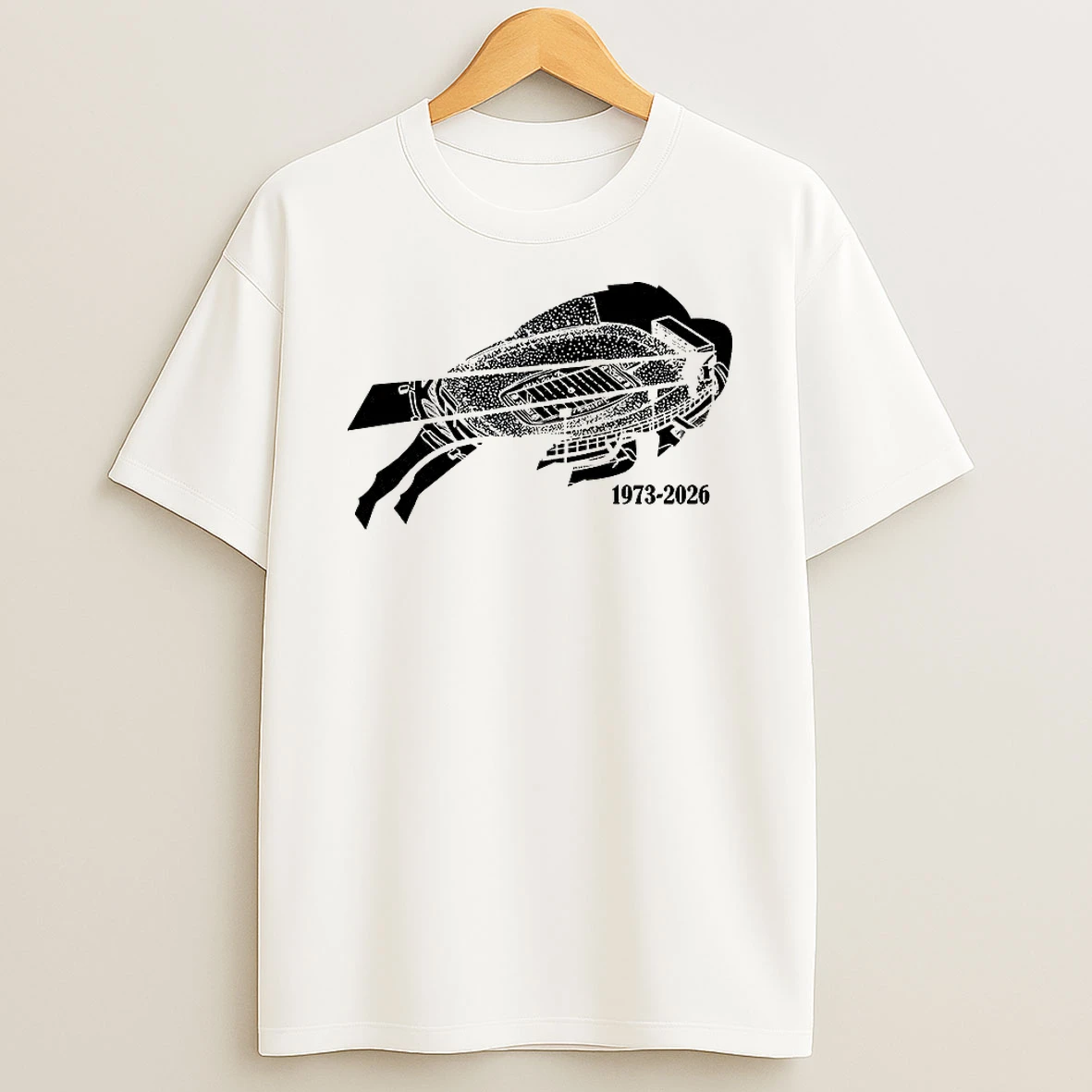 Buffalo Bills Football Highmark Stadium X Logo Farewell Tour 2026 T Shirt