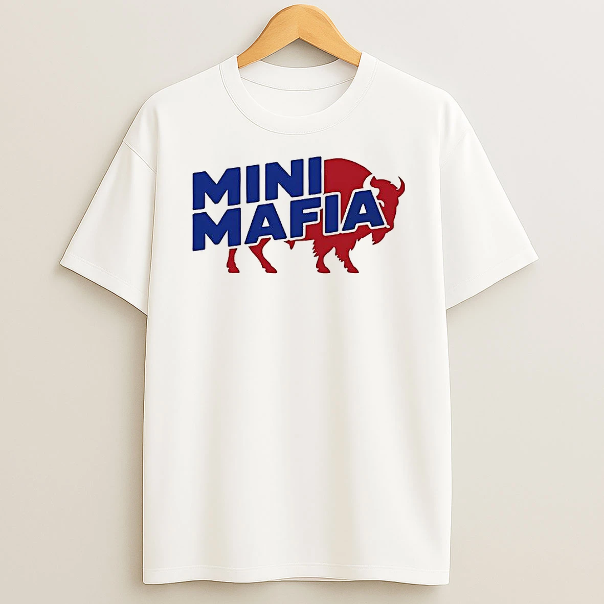 Buffalo Bills Football Mini Mafia Logo T Shirt