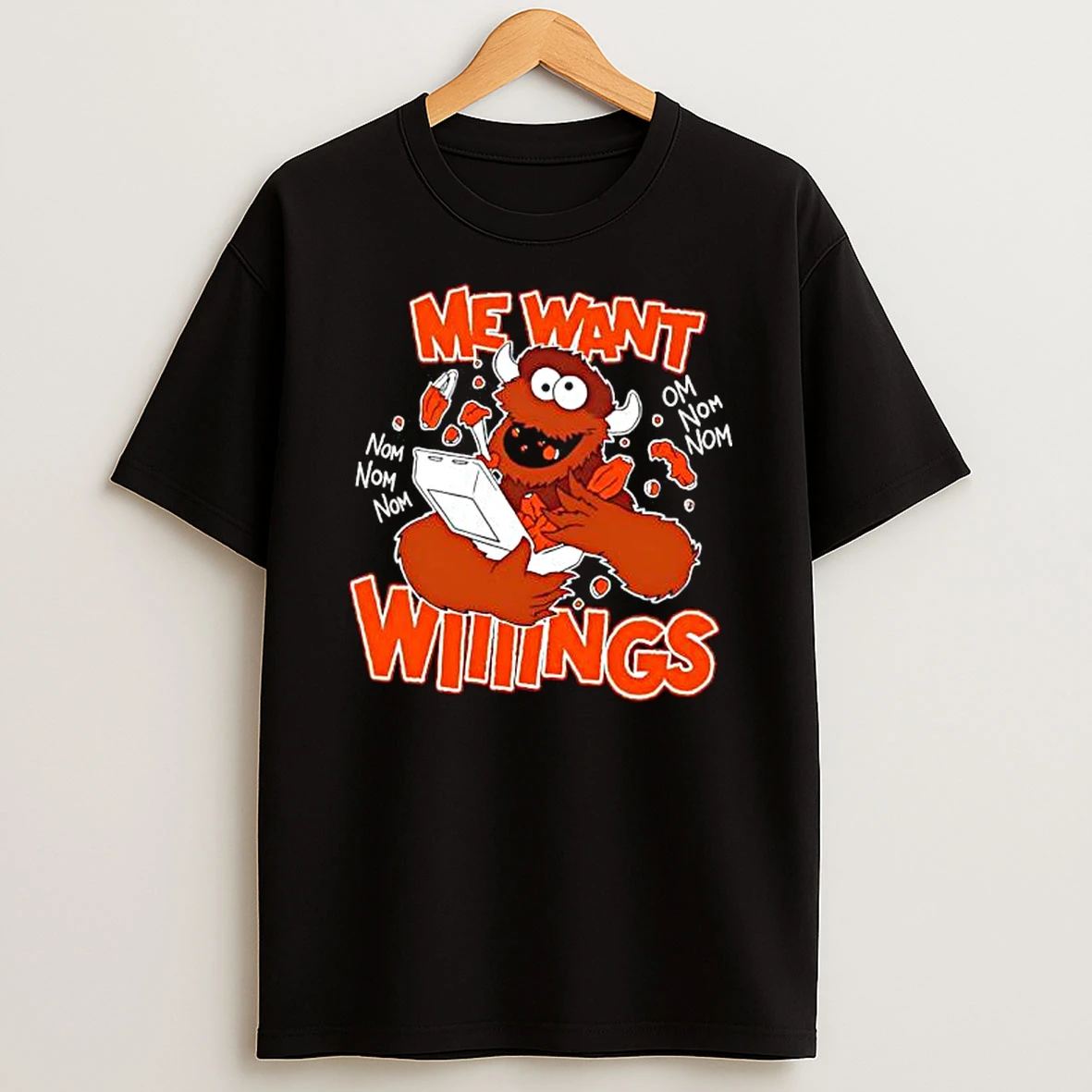 Buffalo Bills Monster Me Want Wings T Shirt
