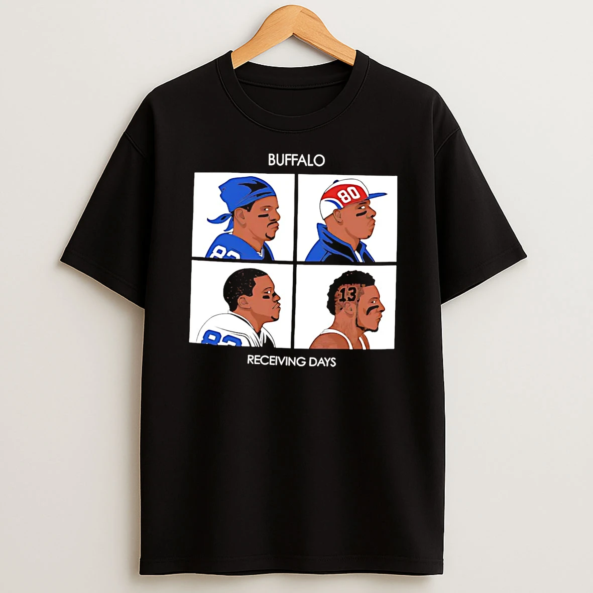 Buffalo Bills Squads Receiving Days T Shirt