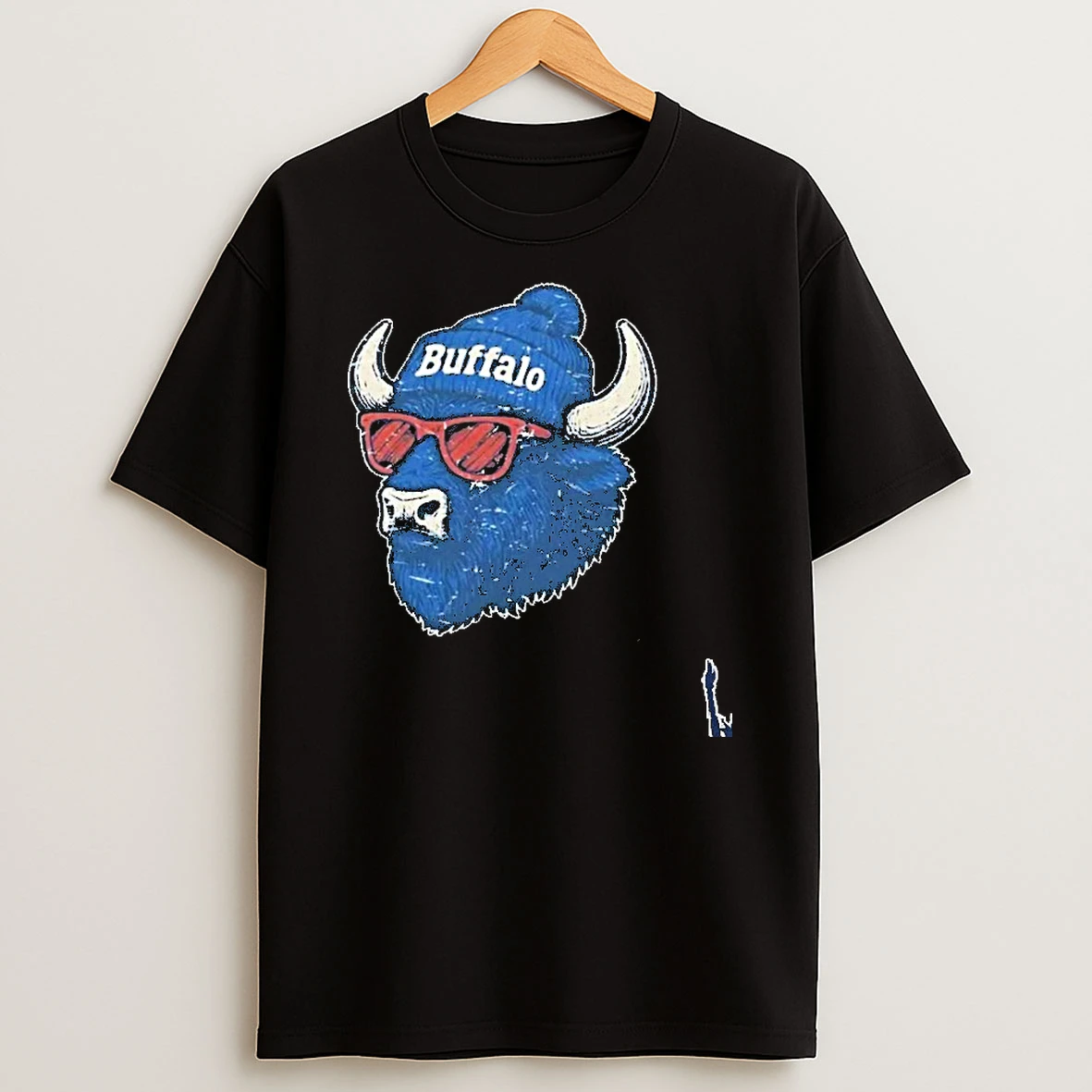 Buffalo Mascot Face T Shirt
