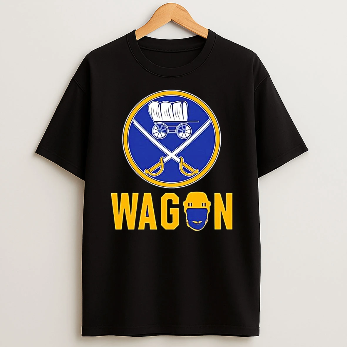 Buffalo Sabres Wagon Logo T Shirt