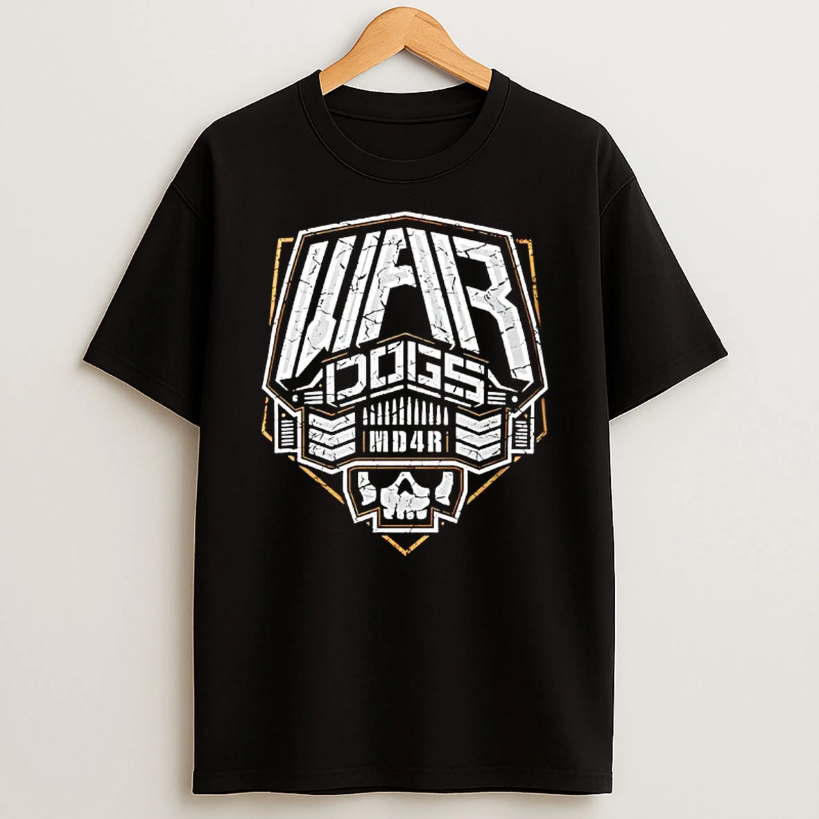 Bullet Club War Dogs Crest Md4r Logo T Shirt