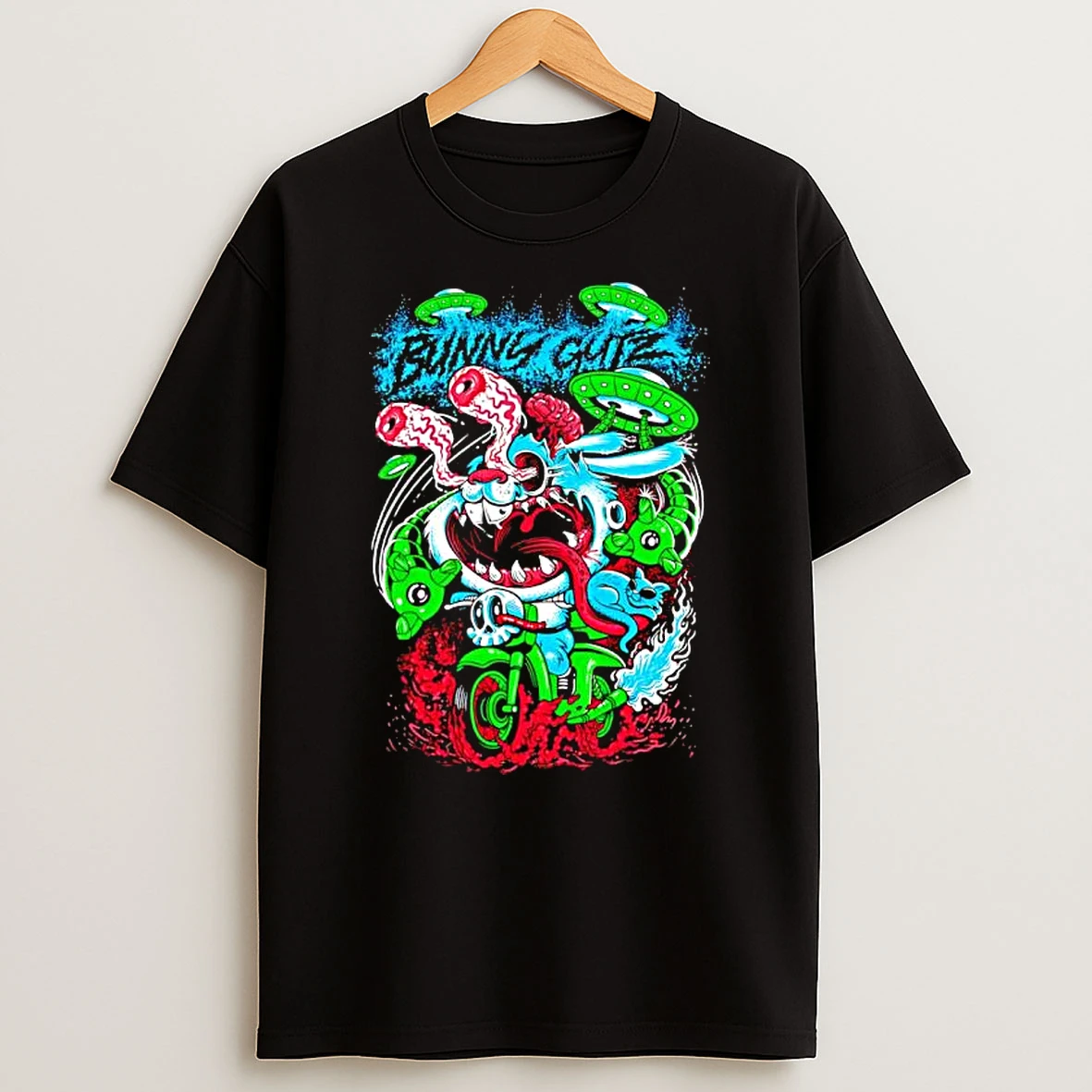 Bunny Gutz X Ride Or Die Graphic T Shirt