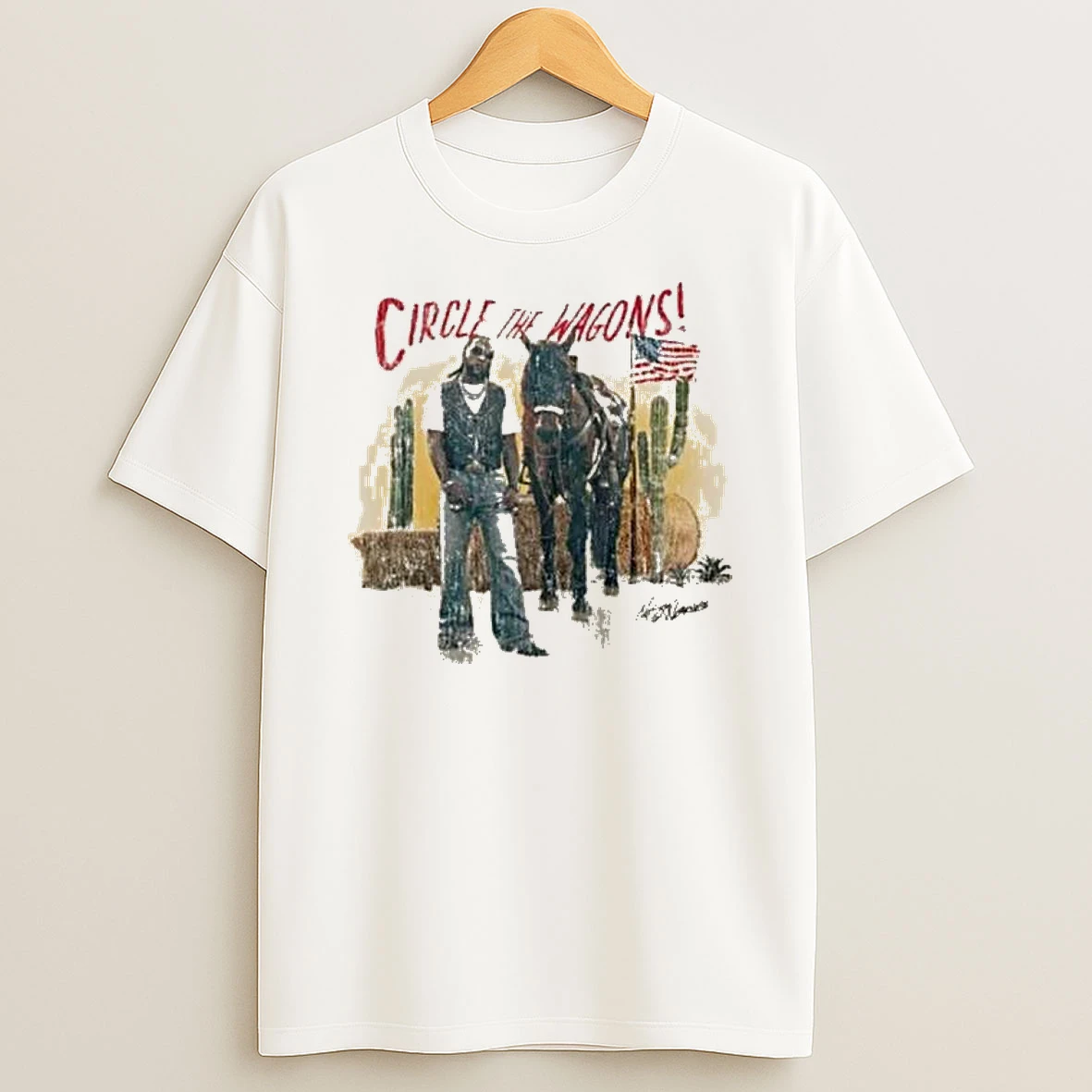 Burna Boy Circle The Wagon Tour 2025 26 T Shirt