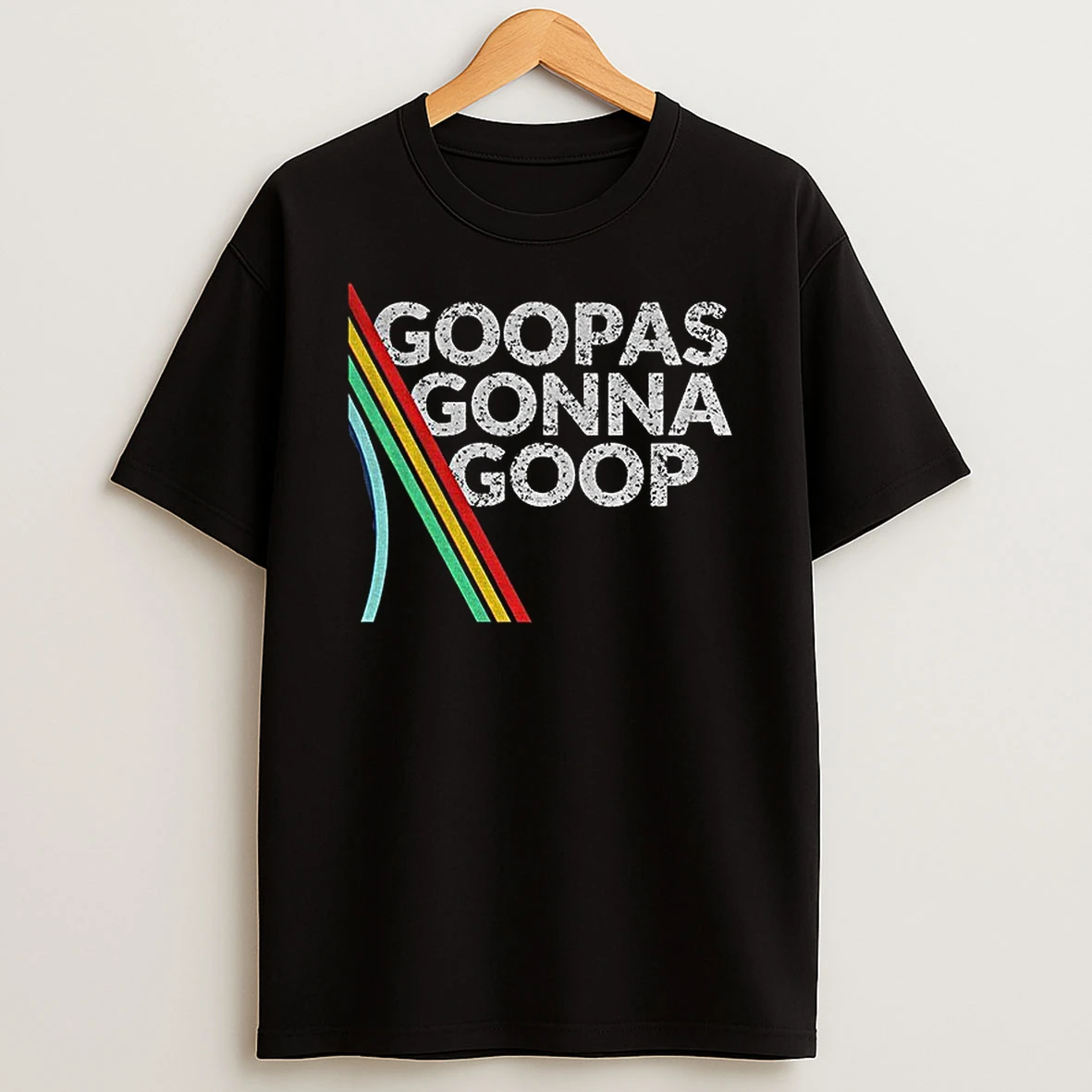 Burnt Peanut Goopas Gonna Goop Color T Shirt