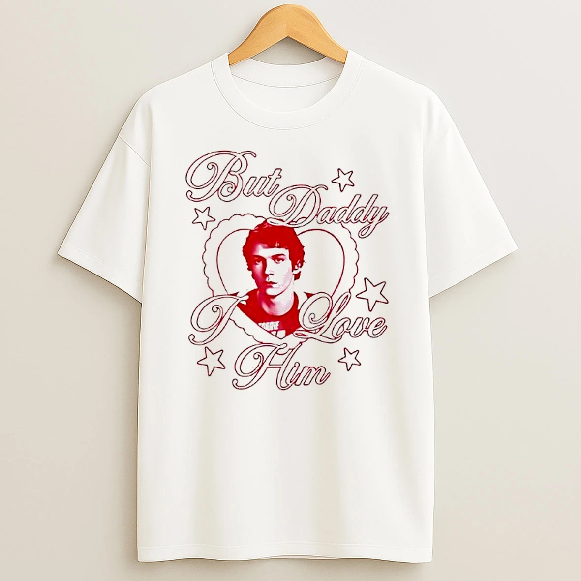 But Daddy I Love Him Pink Rozanov Graphic T Shirt