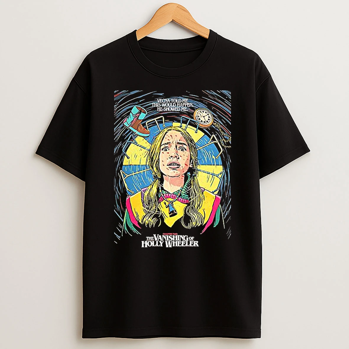 Butcher Billy Stranger Things Season 5 The Vanishing Of Holly Wheeler Comic T Shirt