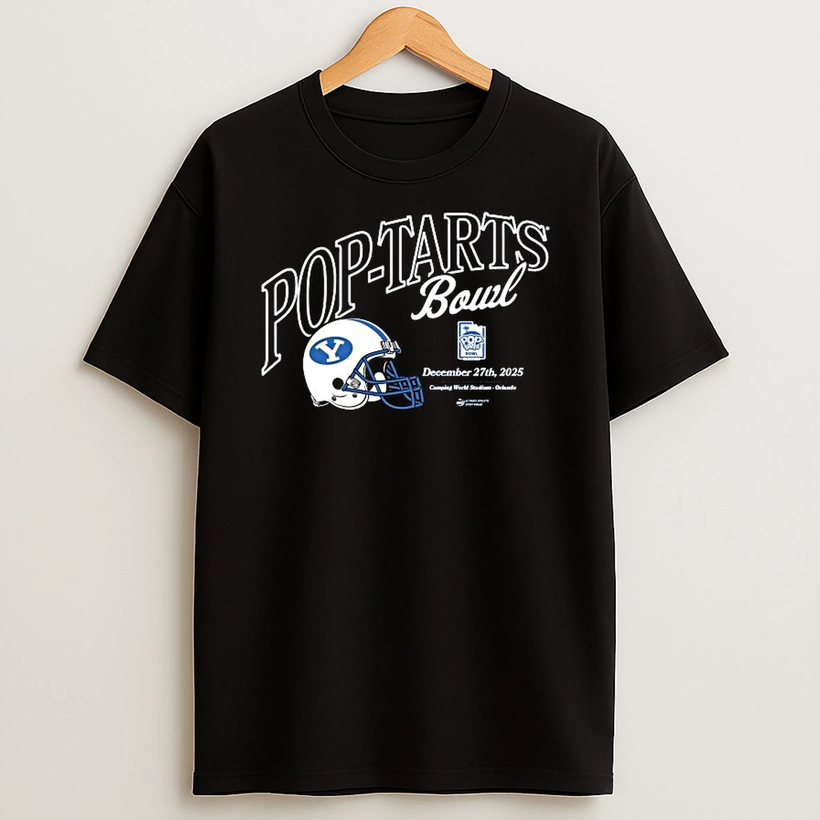 Byu Cougars Pop Tarts Bowl December 27th 2025 Helmet T Shirt