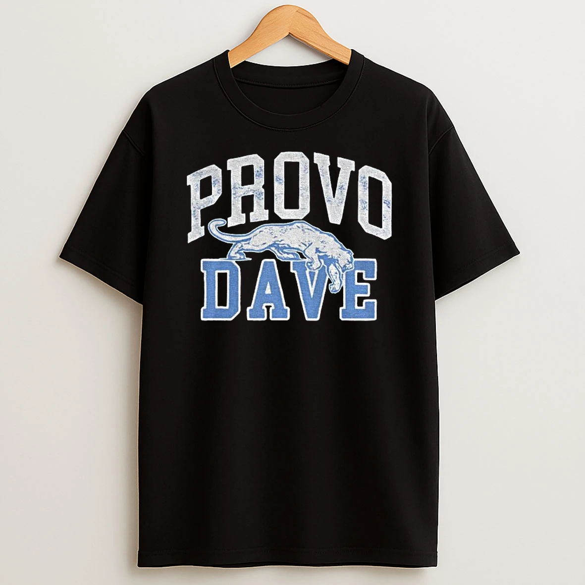 Byu Cougars Provo Dave Panther Logo T Shirt