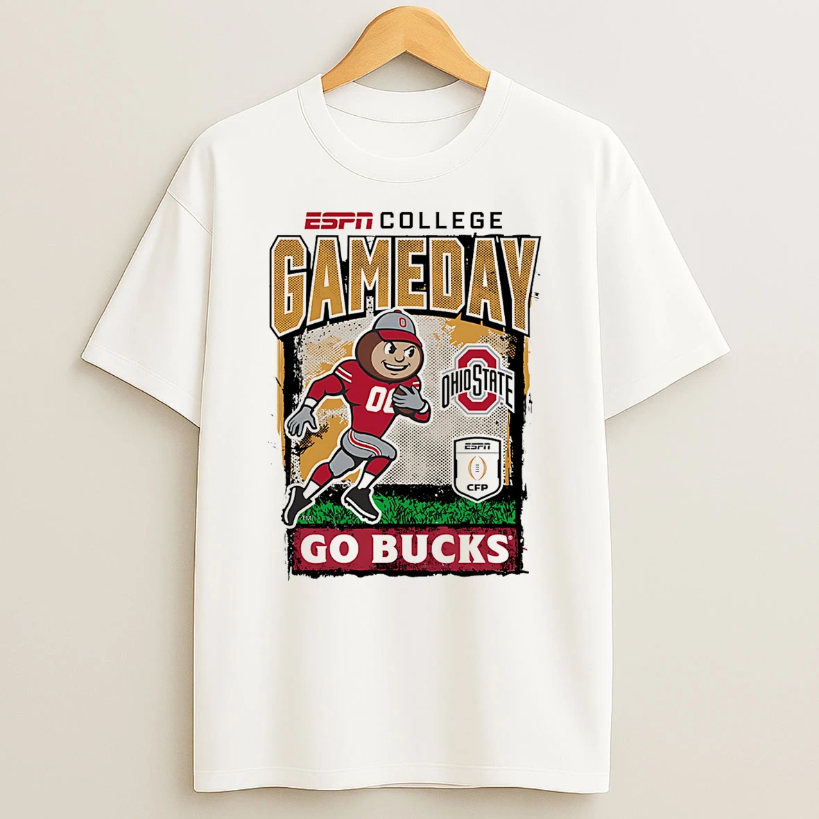 Cfp 2025 2026 Gameday Ohio State Mascot T Shirt