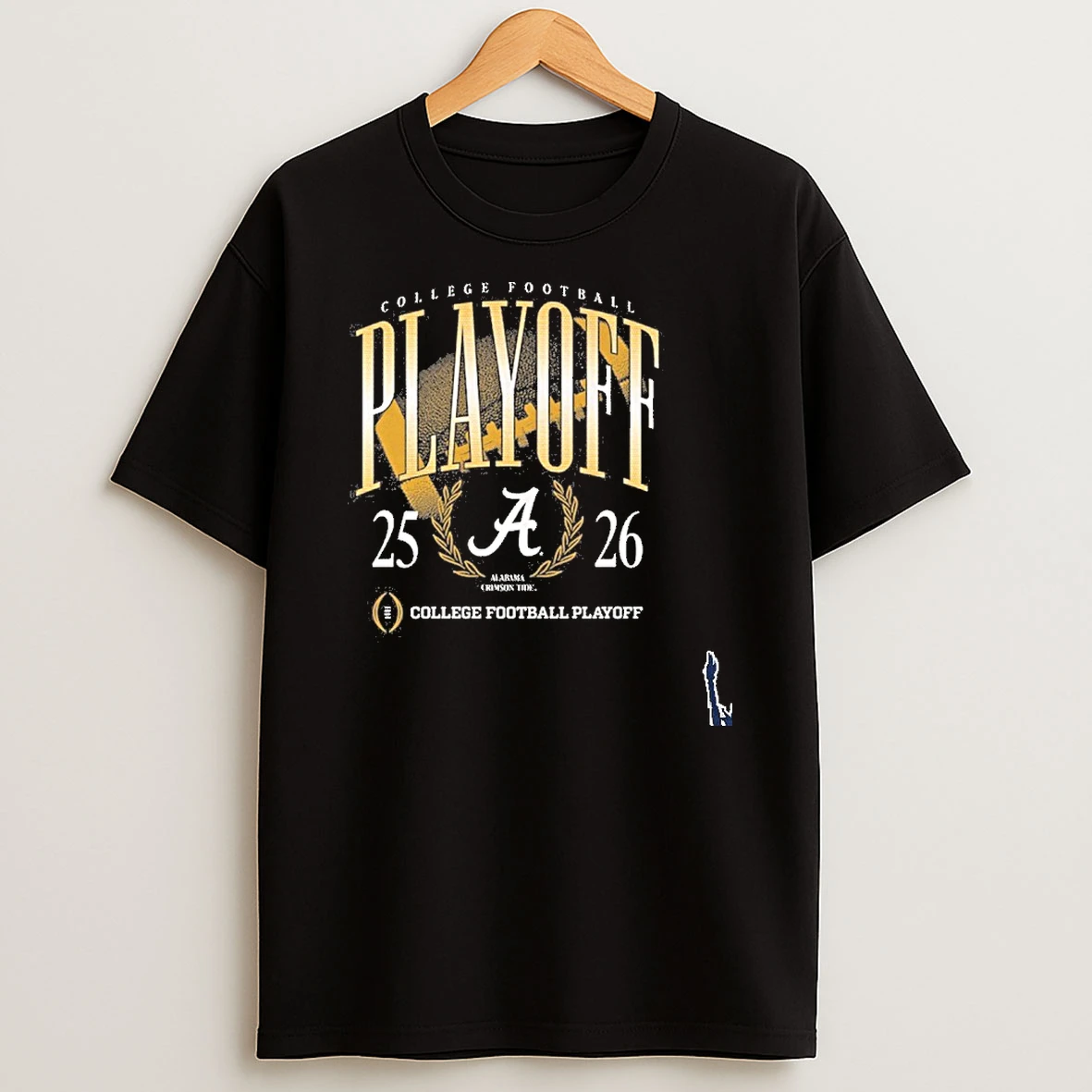 Cfp 2025 26 Alabama Crimson Tide Retro T Shirt