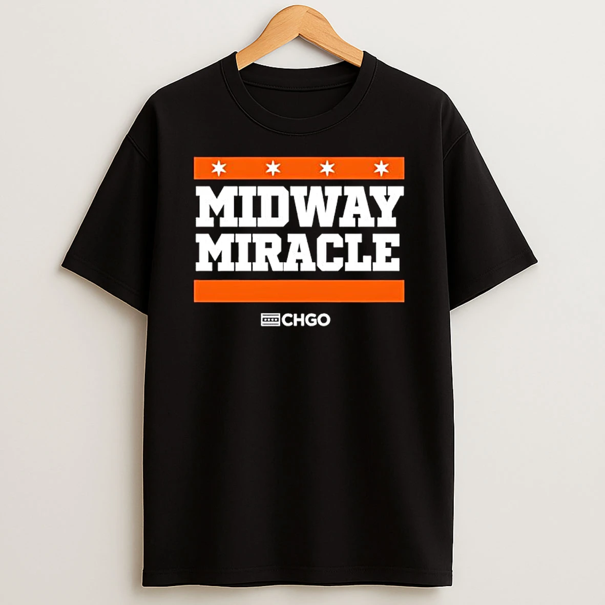 Chgo Midway Miracle Logo T Shirt