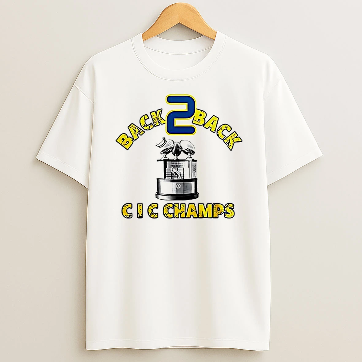 Cic Champions 2025 Back2back T Shirt