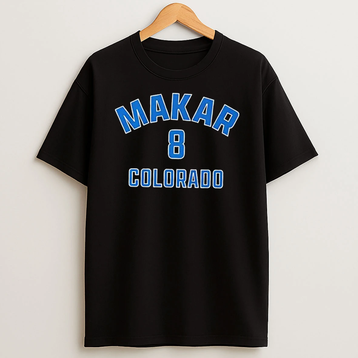 Cale Makar Colorado Name And Number 8 Hockey T Shirt