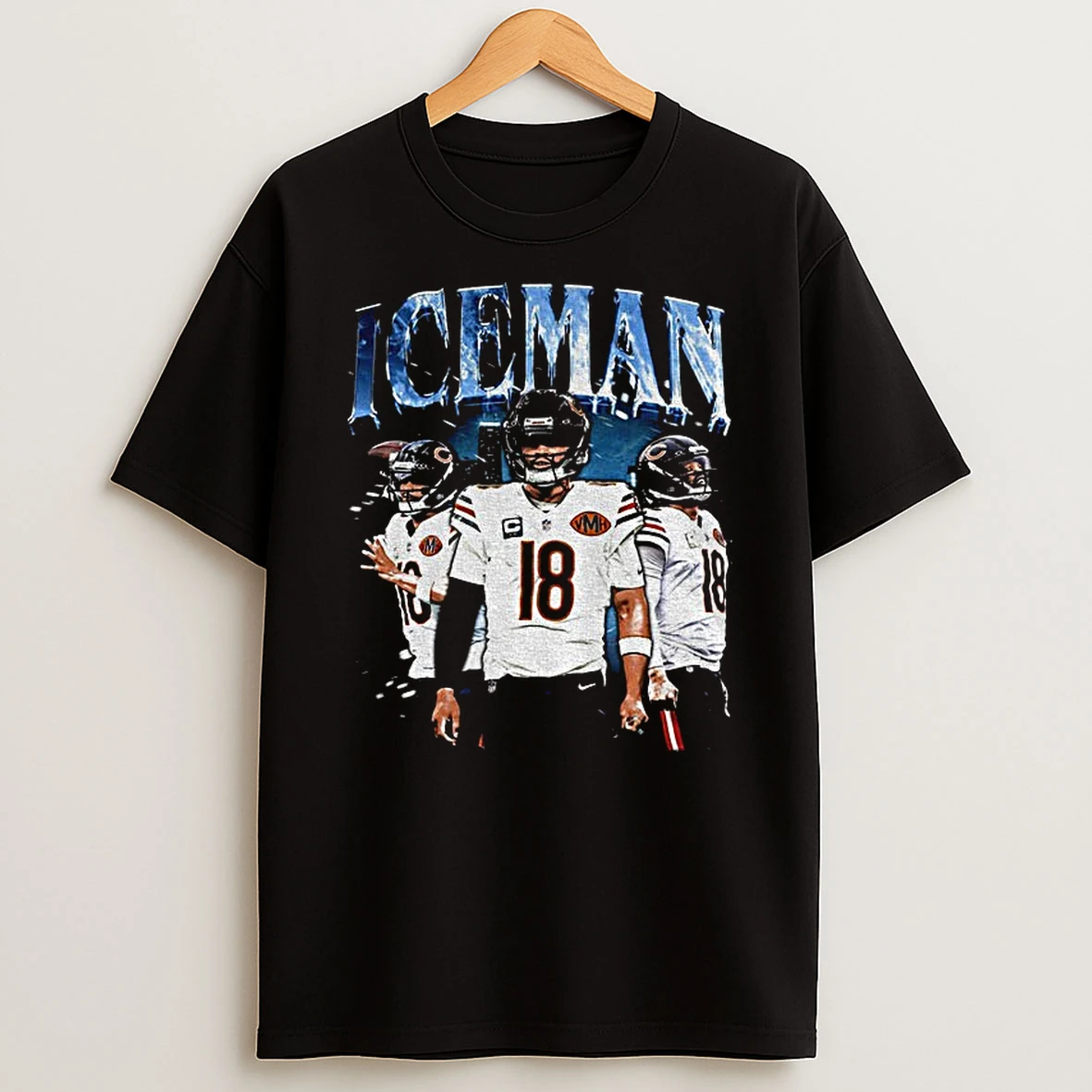 Caleb Williams Chicago Bears 18 Iceman T Shirt