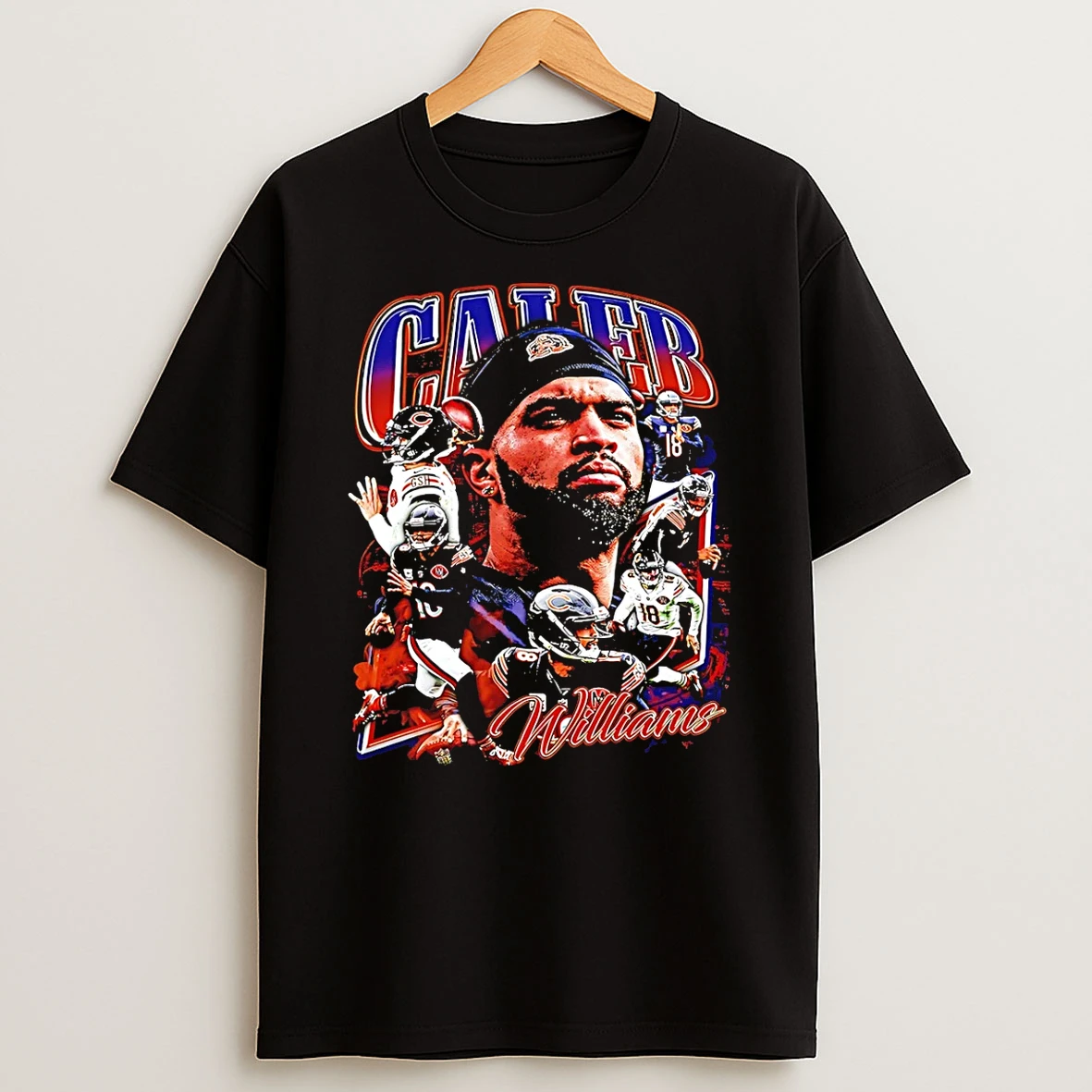 Caleb Williams Chicago Bears 2025 Nfc North Champions Graphic T Shirt