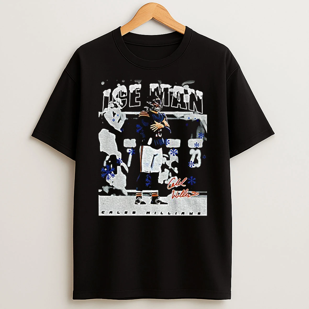 Caleb Williams Chicago Bears Nfl Iceman Vintage T Shirt
