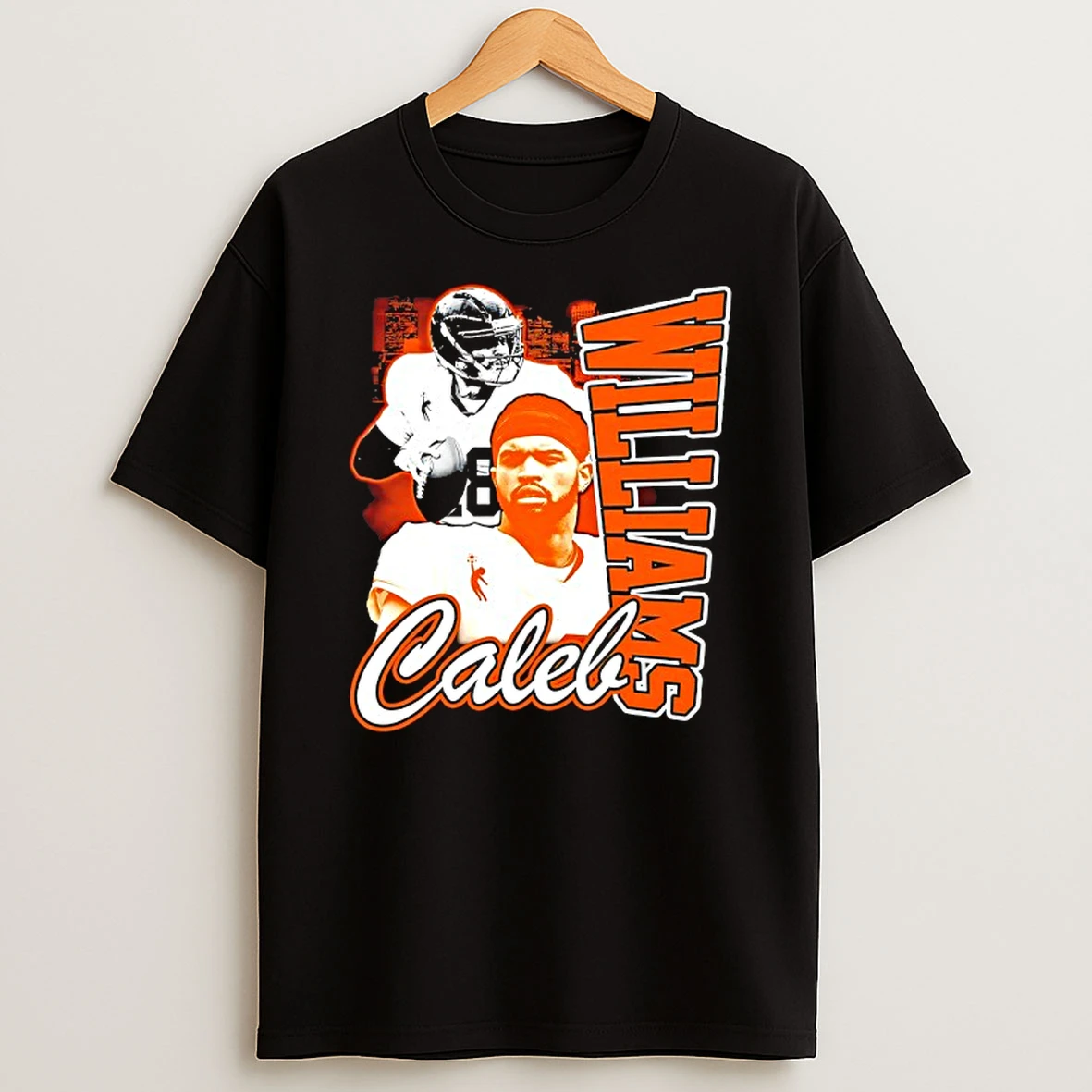 Caleb Williams Chicago Bears Quarterback Graphic T Shirt