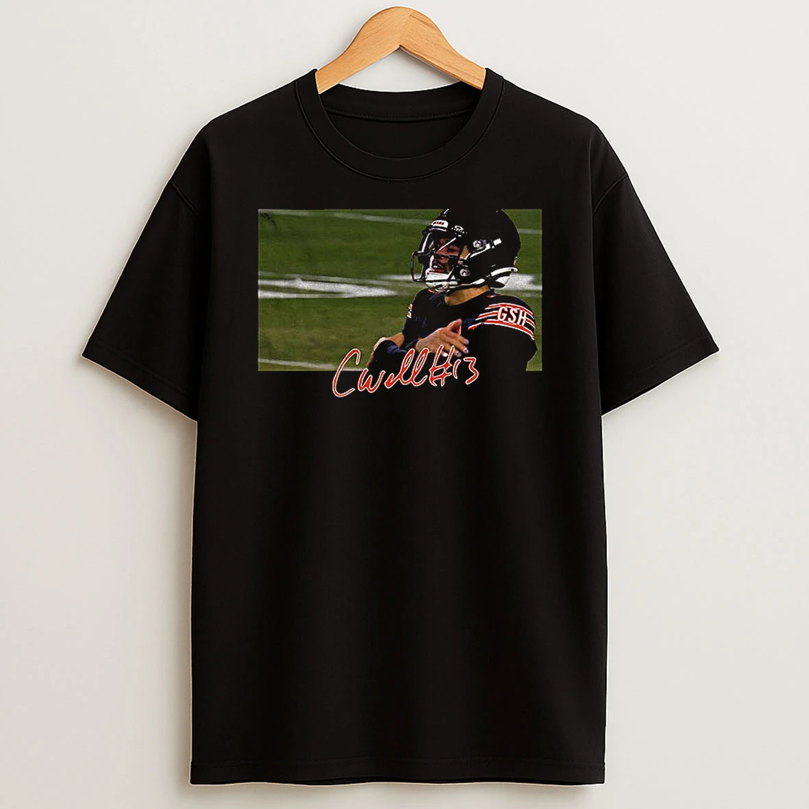 Caleb Williams Cold Celebration Chicago Football Photo T Shirt