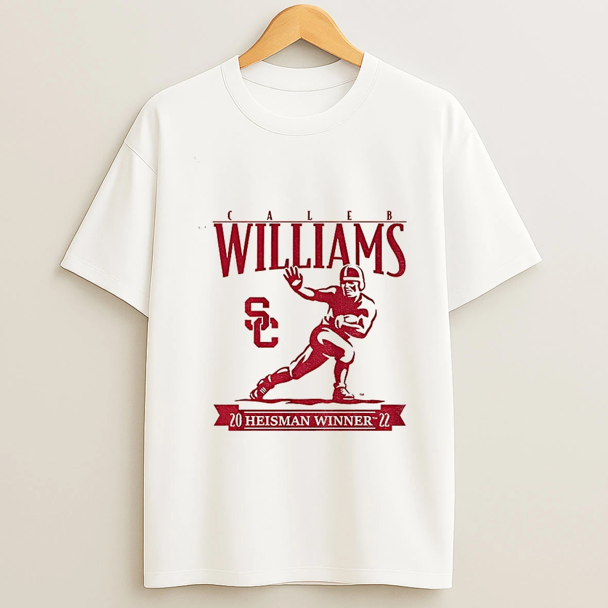 Caleb Williams Heisman Trophy Usc Trojans Football Heisman Winner 2022 T Shirt