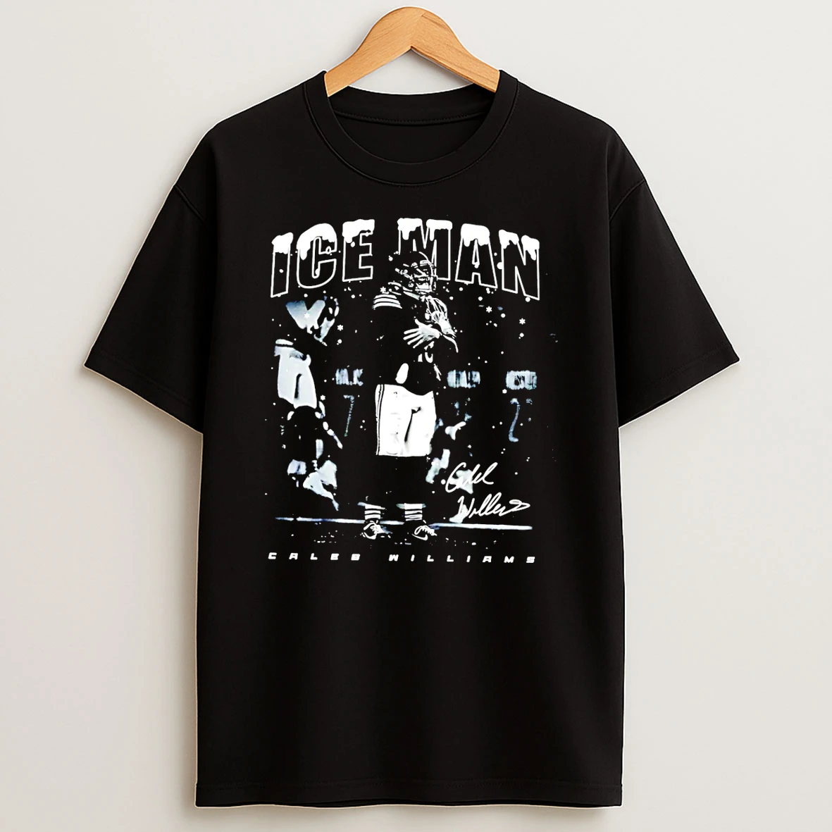 Caleb Williams Ice Man Chicago Bears Vintage T Shirt