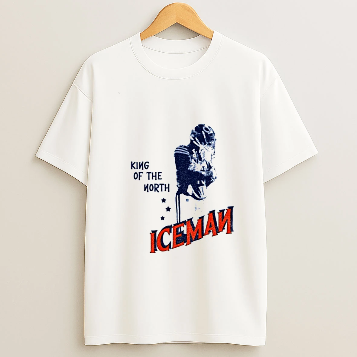 Caleb Williams Iceman King Of The North T Shirt