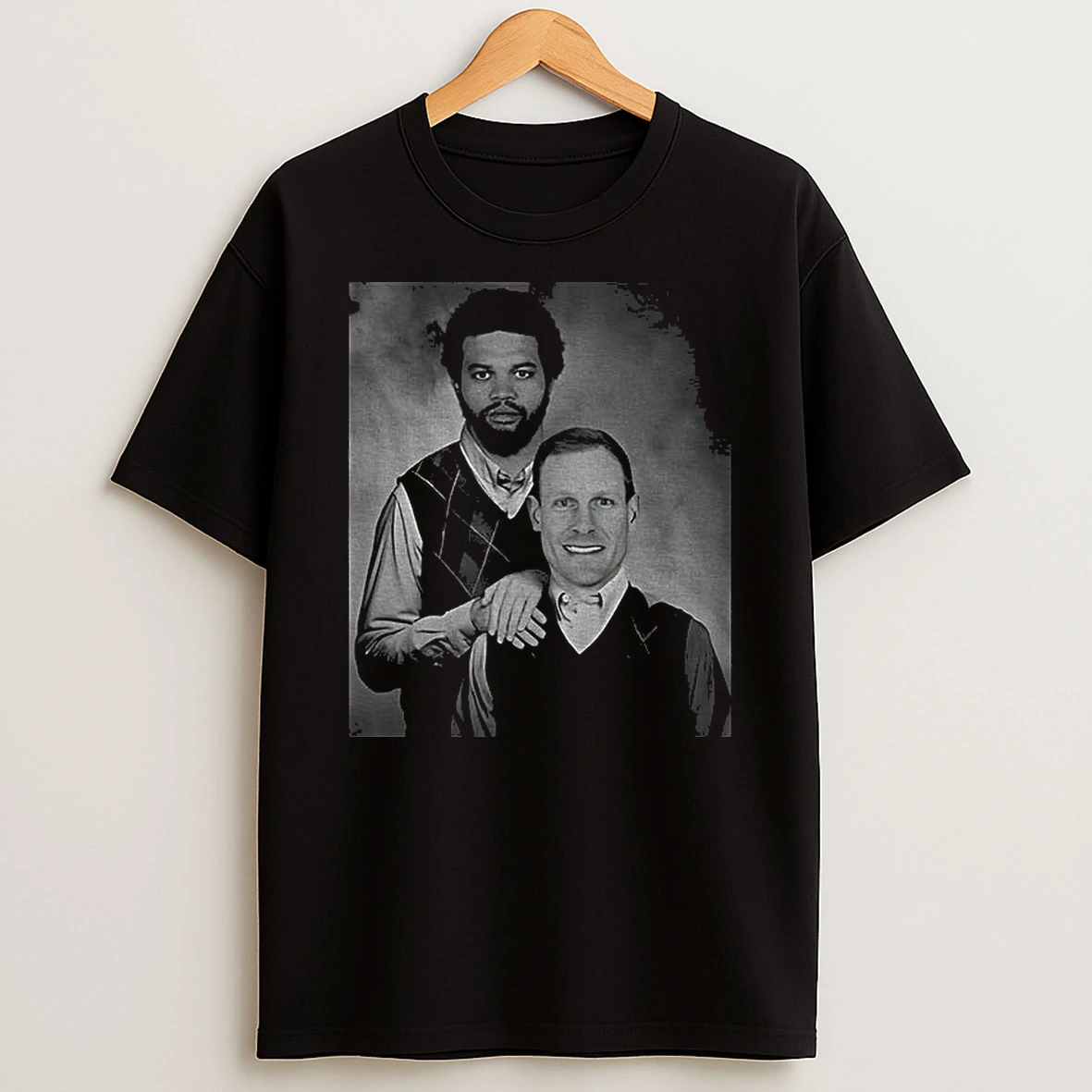 Caleb Williams And Ben Johnson Chicago Bears Step Brothers Nfl 2025 T Shirt