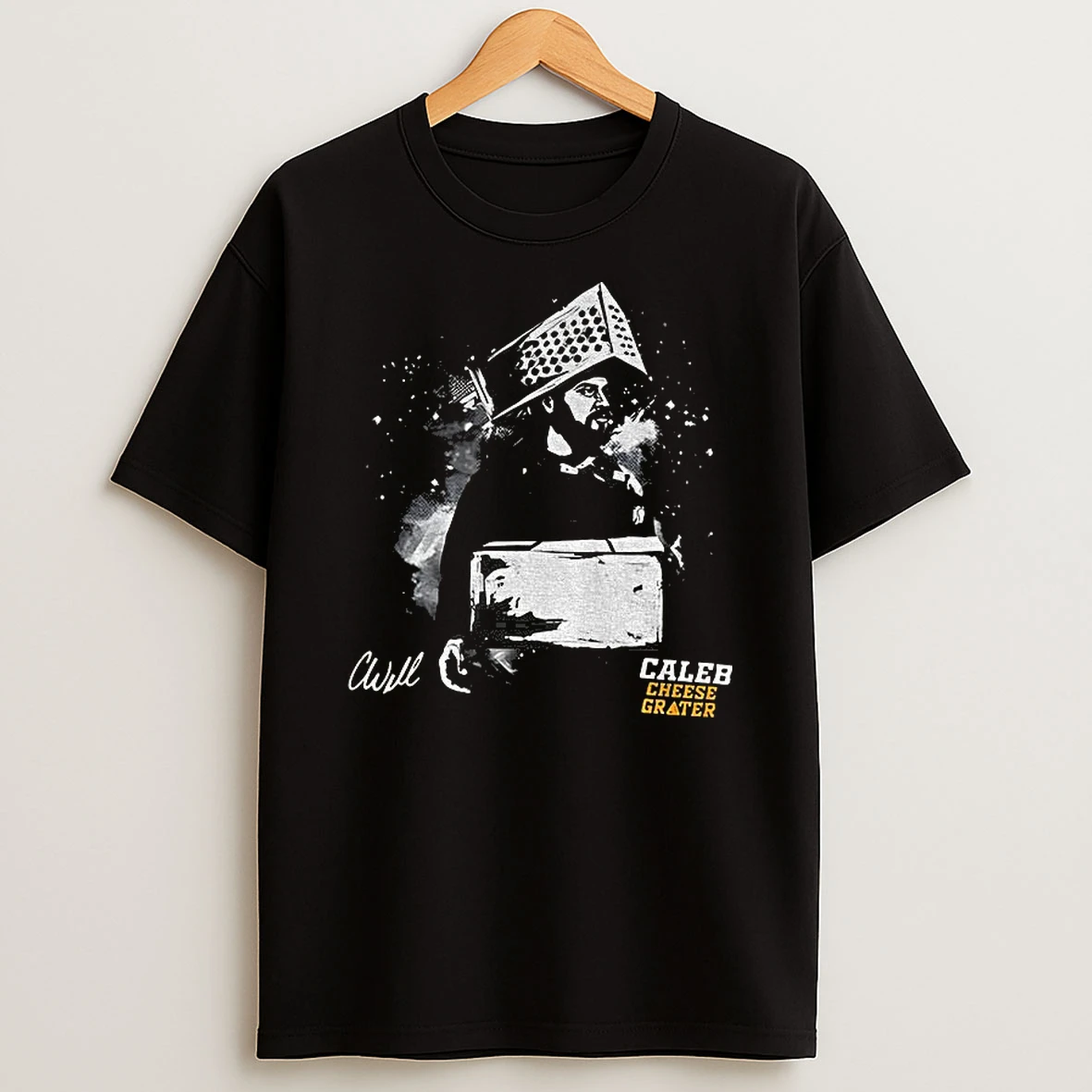 Caleb Williams The Cheese Grater Chicago Bears Football Winter Signature T Shirt