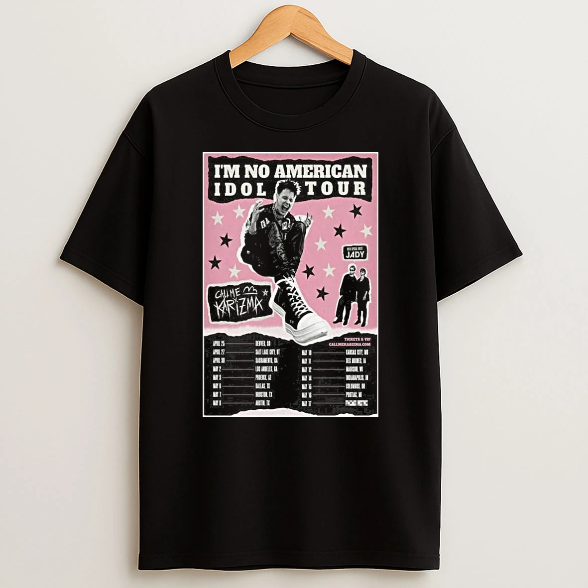 Call Me Karizma Fall 2026 Tour T Shirt