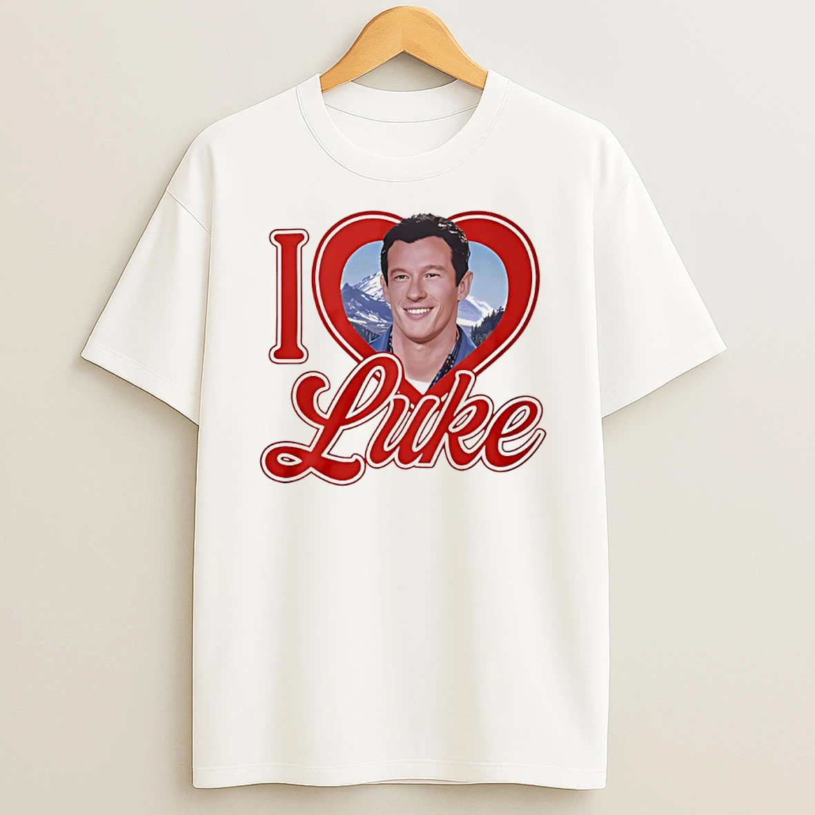 Callum Turner Eternity I Love Luke T Shirt