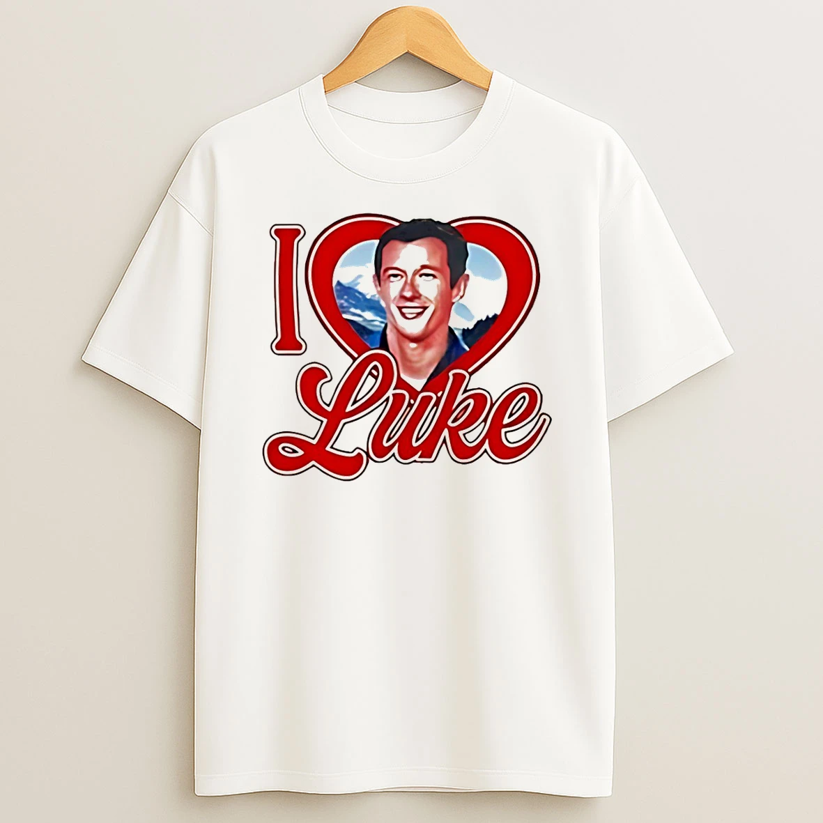 Callum Turner I Love Luke T Shirt