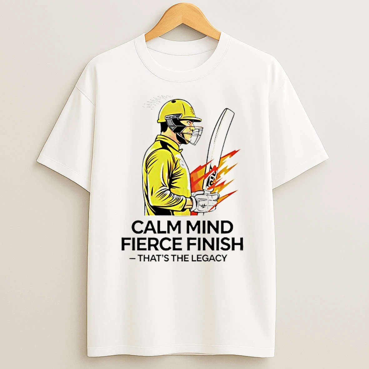 Calm Mind Fierce Finish Thats The Legacy T Shirt