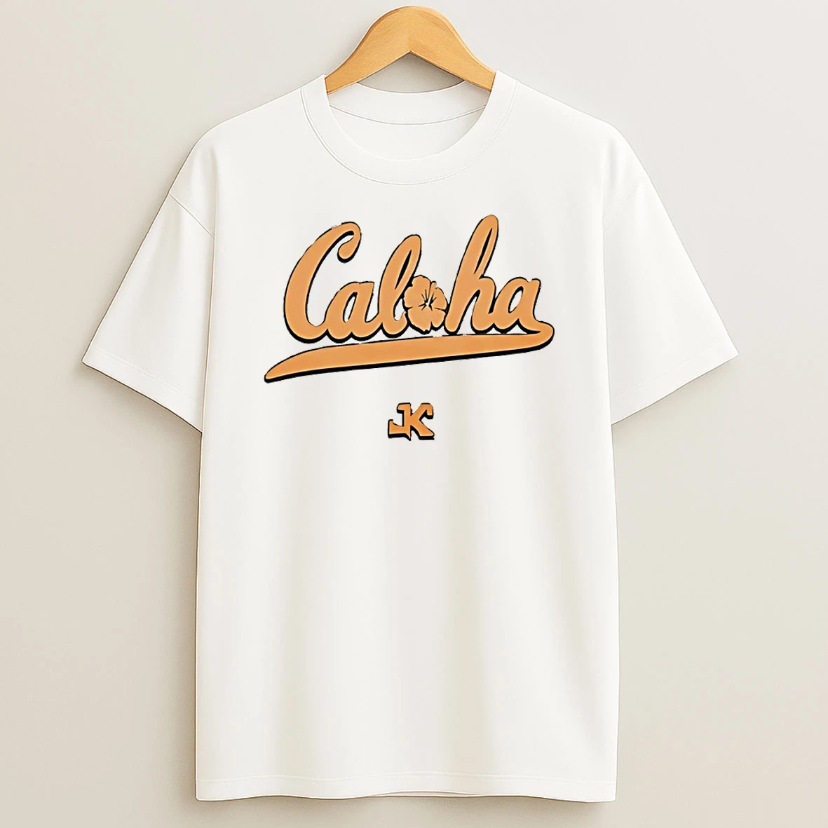 Caloha California Golden Bears Logo Circle T Shirt