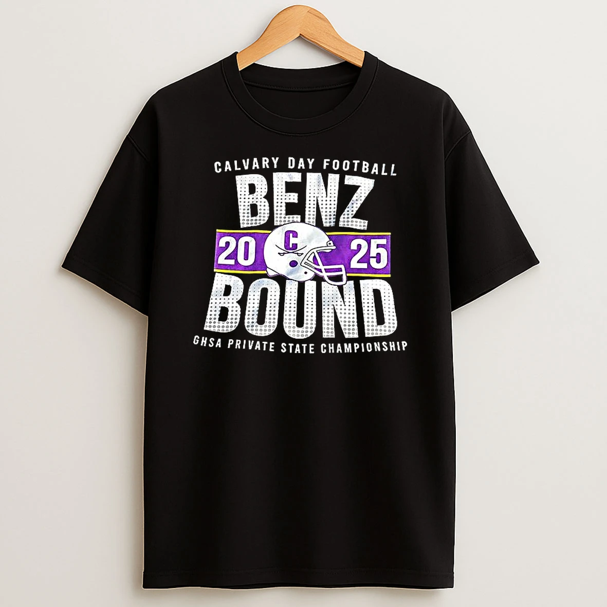Calvary Football Is Benz Bound 2025 T Shirt