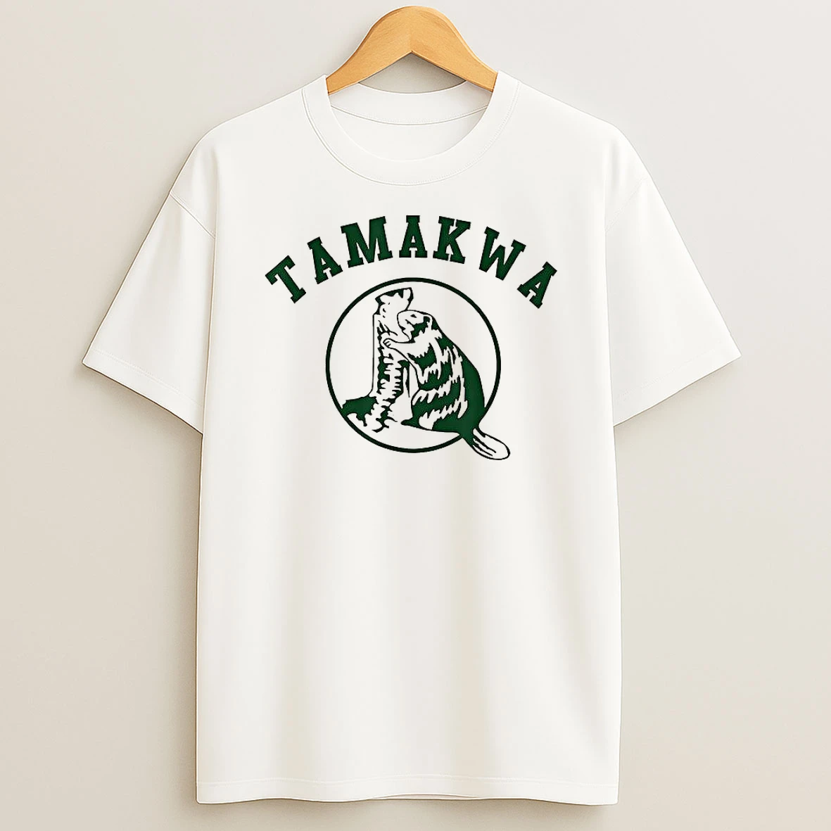 Camp Tamakwa Beaver Logo T Shirt
