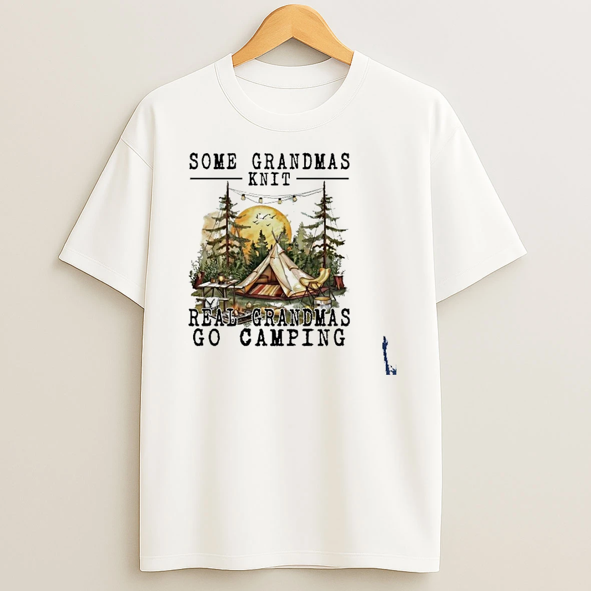 Camping Some Grandmas Knit Real Grandmas T Shirt