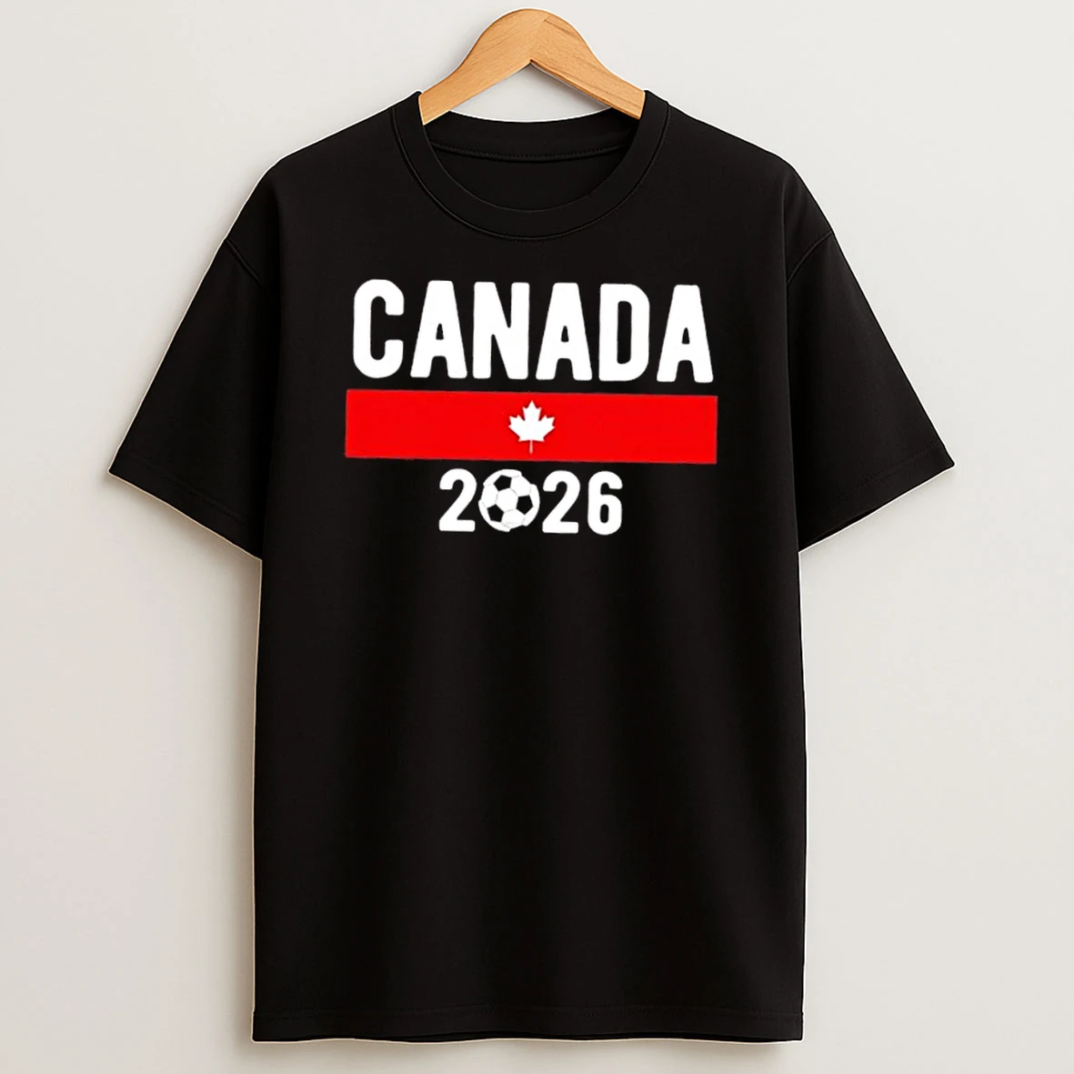 Canada 2026 Classic Canadian Soccer Fan T Shirt