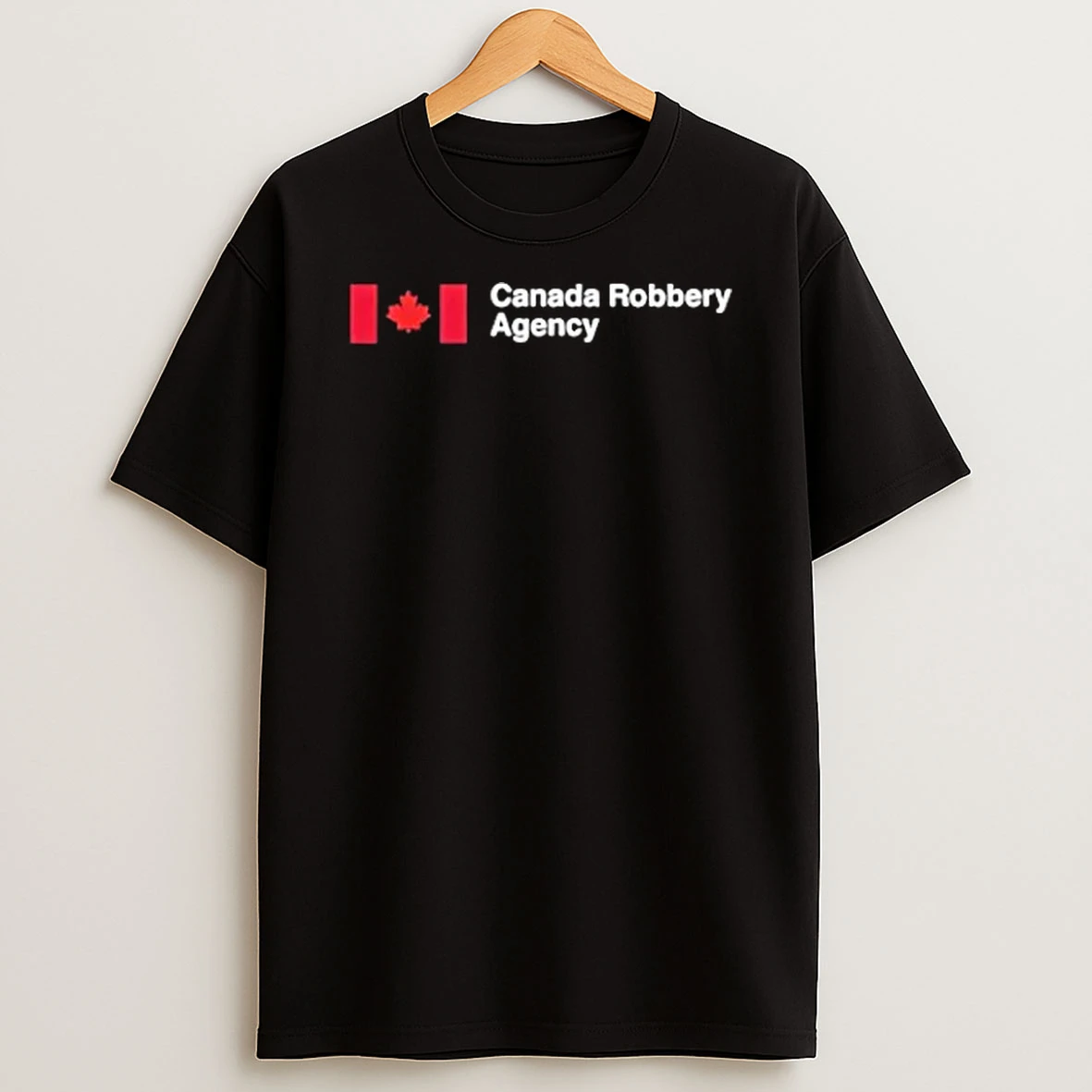 Canada Robbery Agency Logo T Shirt