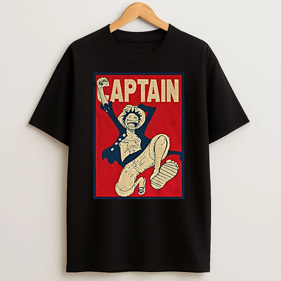 Captain Monkey D Luffy Anime T Shirt