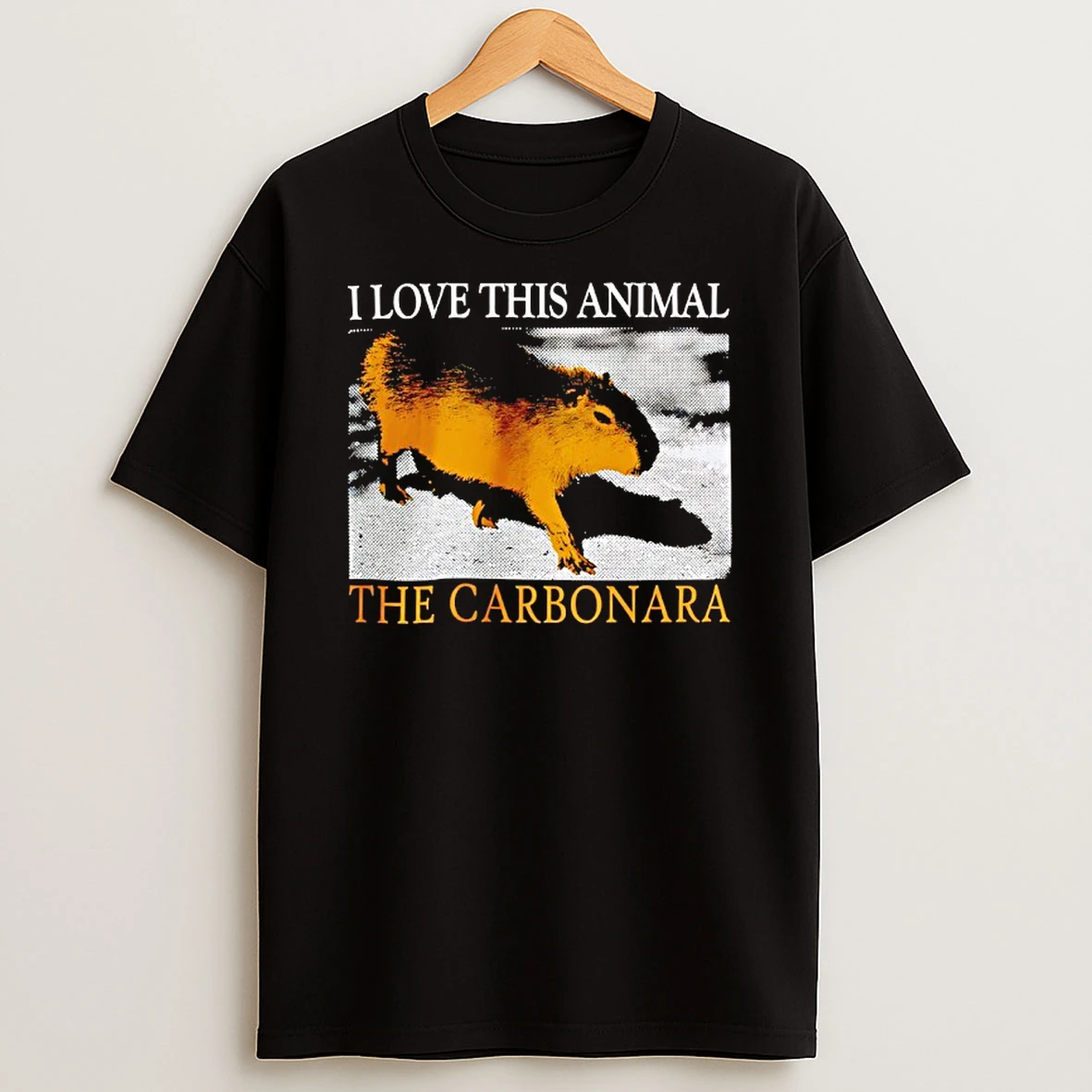 Capybara I Love This Animal The Carbonara T Shirt